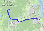 Trasa z dnia 2018-07-22 19:42 - mapa trasy gps - rower górski