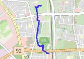 Trasa z dnia 2018-07-25 11:23 - mapa trasy gps - marsz