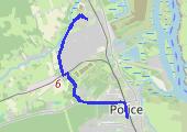 Trasa z dnia 2018-07-25 16:12 - mapa trasy gps - rower górski