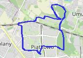 Trasa z dnia 2018-07-26 11:10 - mapa trasy gps - bieganie