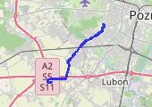 Trasa z dnia 2018-07-27 14:18 - mapa trasy gps - rower trekkingowy