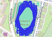 Trasa z dnia 2018-07-27 18:41 - mapa trasy gps - bieganie
