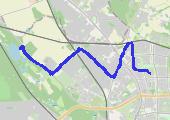 Trasa z dnia 2018-07-28 15:22 - mapa trasy gps - rower trekkingowy