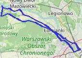 Trasa z dnia 2018-07-28 21:09 - mapa trasy gps - rower trekkingowy
