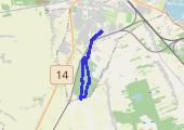 Trasa z dnia 2013-07-09 20:04 - mapa trasy gps - bieganie