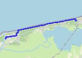 Marsz Dzwirzyno - Mrzezyno - mapa trasy gps - marsz
