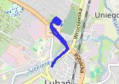 Trasa z dnia 2013-07-09 20:22 - mapa trasy gps - bieganie