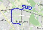 Trasa z dnia 2018-07-30 21:44 - mapa trasy gps - bieganie