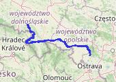 Trasa z dnia 2018-07-29 18:35 - mapa trasy gps - samochód