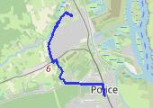 Trasa z dnia 2018-08-01 06:04 - mapa trasy gps - rower górski