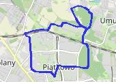 Trasa z dnia 2018-08-01 19:39 - mapa trasy gps - bieganie