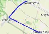 Trasa z dnia 2018-08-01 19:49 - mapa trasy gps - bieganie