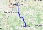 Trasa z dnia 2018-07-27 17:57 - mapa trasy gps - rower szosowy