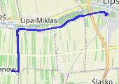 Trasa z dnia 2018-08-03 19:33 - mapa trasy gps - bieganie