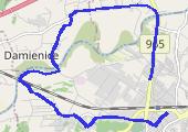 Trasa z dnia 2013-07-09 22:15 - mapa trasy gps - rower szosowy