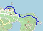 Trasa z dnia 2018-07-10 08:21 - mapa trasy gps - bieganie