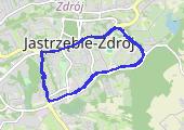 Trasa z dnia 2013-07-09 21:46 - mapa trasy gps - bieganie