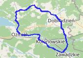 Trasa z dnia 2013-07-09 20:56 - mapa trasy gps - rower szosowy
