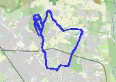 Trasa z dnia 2018-08-05 12:19 - mapa trasy gps - bieganie