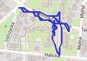 Trasa z dnia 2013-07-10 06:36 - mapa trasy gps - marsz