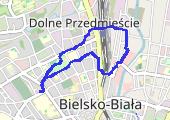 Trasa z dnia 2018-08-05 14:28 - mapa trasy gps - marsz
