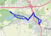 Trasa z dnia 2013-07-10 11:57 - mapa trasy gps - rower górski