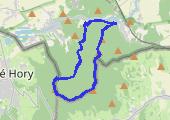 Biskupia Kopa GSS spotkanie - mapa trasy gps - marsz