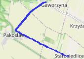 Trasa z dnia 2018-08-08 20:44 - mapa trasy gps - bieganie