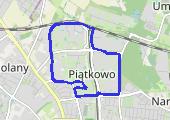 Trasa z dnia 2018-08-08 23:42 - mapa trasy gps - bieganie