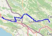 2013-07-04 06:30 Medz j4 Boś-Hot - mapa trasy gps - samochód