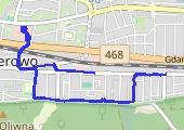 Trasa z dnia 2018-08-11 19:03 - mapa trasy gps - spacer
