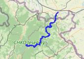 8 Rajd Prudnik  - Pradziad - mapa trasy gps - marsz