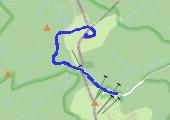 Zejście z Pradziada - mapa trasy gps - marsz