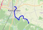 Trasa z dnia 2018-08-12 19:06 - mapa trasy gps - rower trekkingowy