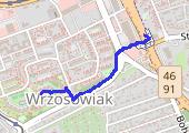 Trasa z dnia 2018-08-09 16:38 - mapa trasy gps - marsz