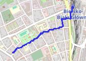 Trasa z dnia 2018-08-14 20:08 - mapa trasy gps - marsz
