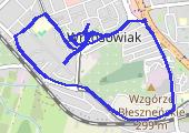 Trasa z dnia 2018-08-14 21:20 - mapa trasy gps - marsz