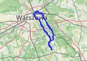 Trasa z dnia 2018-08-15 20:21 - mapa trasy gps - rower trekkingowy