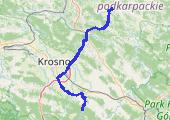 Trasa z dnia 2018-08-04 13:05 - mapa trasy gps - rower szosowy