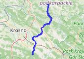 Trasa z dnia 2018-08-05 18:51 - mapa trasy gps - rower szosowy