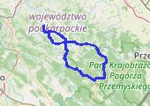 Trasa z dnia 2018-08-07 21:44 - mapa trasy gps - rower szosowy