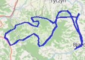 Trasa z dnia 2018-08-14 19:47 - mapa trasy gps - rower szosowy