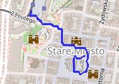 Trasa z dnia 2018-08-16 10:43 - mapa trasy gps - marsz