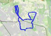Trasa z dnia 2018-08-19 12:47 - mapa trasy gps - bieganie