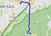 Trasa z dnia 2018-08-19 10:55 - mapa trasy gps - rower górski