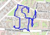 Trasa z dnia 2013-07-11 05:32 - mapa trasy gps - marsz