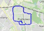 Trasa z dnia 2018-08-22 23:56 - mapa trasy gps - bieganie