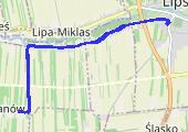 Trasa z dnia 2018-08-24 10:31 - mapa trasy gps - bieganie