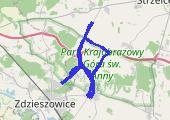 Trasa z dnia 2013-07-11 15:35 - mapa trasy gps - rower szosowy