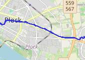 Trasa z dnia 2018-08-21 07:06 - mapa trasy gps - rower miejski